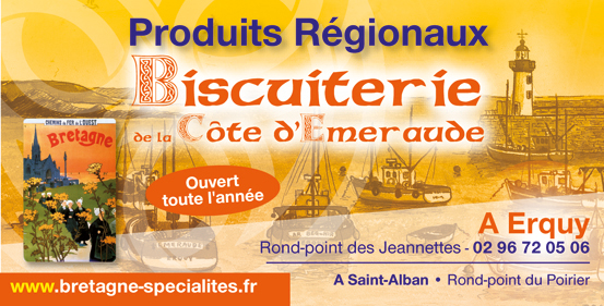 Biscuiterie de la Côte d'Emeraude - Commerce et service - Erquy | Office de  Tourisme Cap d'Erquy-Val André