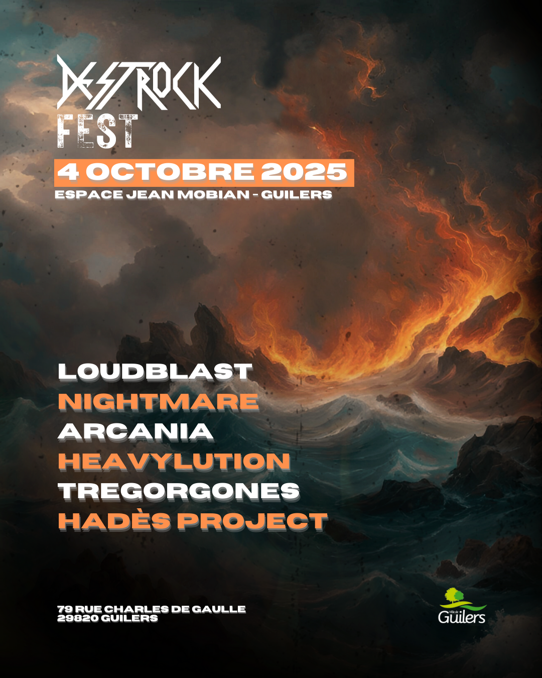 Destrock Fest Visuels Réseaux  - 1