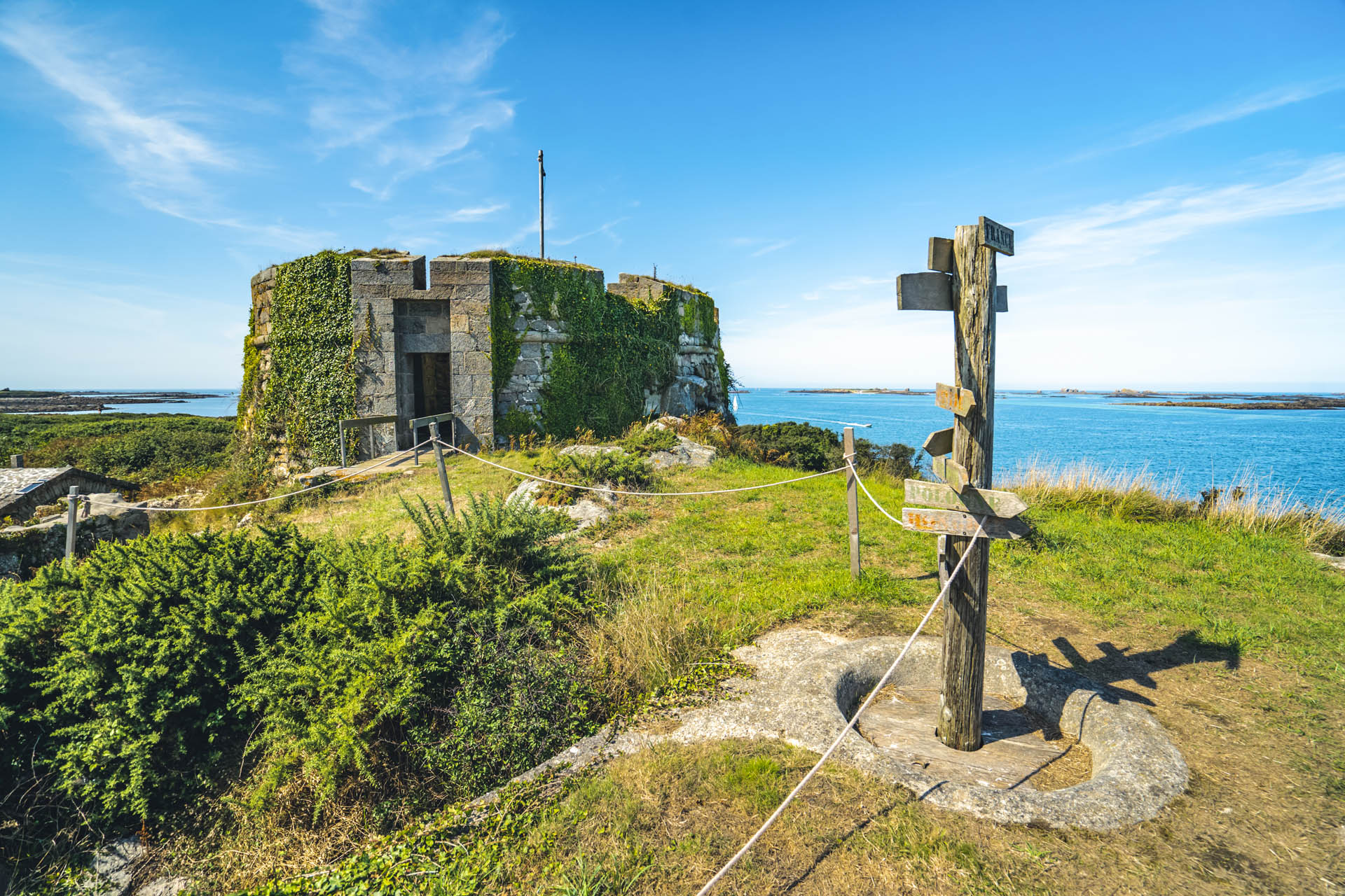 Visite de l'île et du Fort Cézon