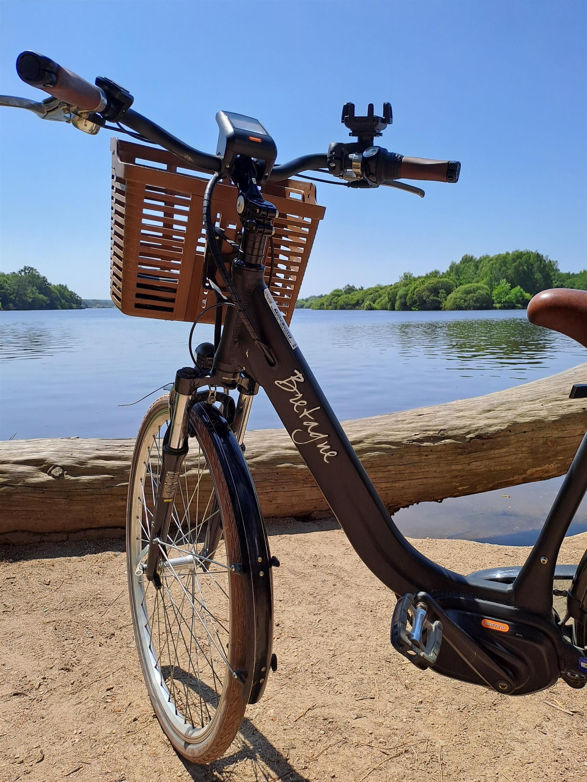 Vélo panier Bretagne VAE