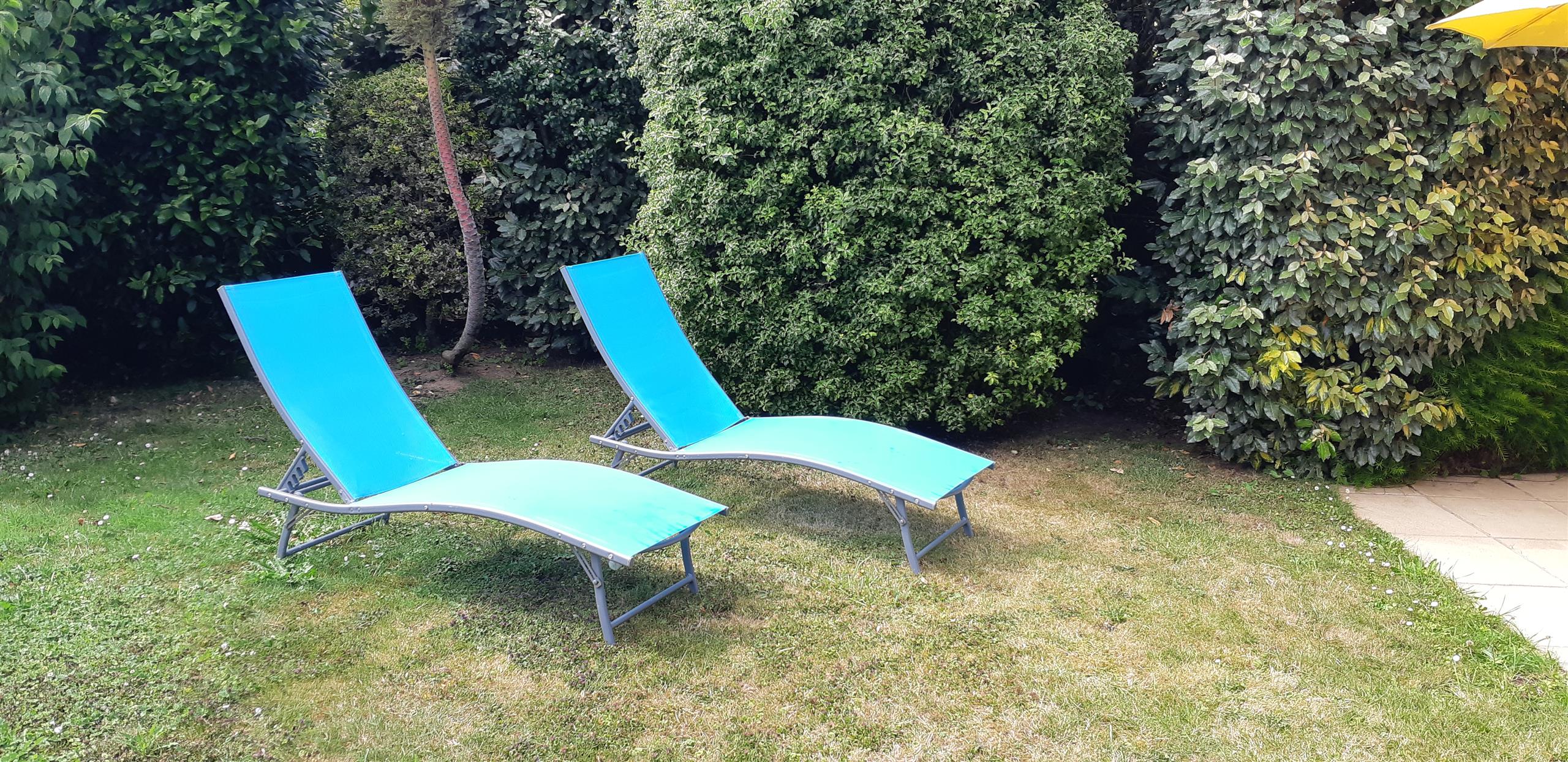 Jardin privatif Gite Arums Portsall Ploudalmézeau