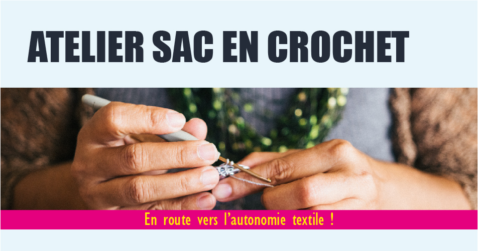 Atelier sac en crochet
