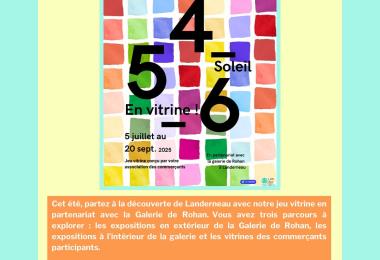 ...4, 5, 6 en vitrine !
