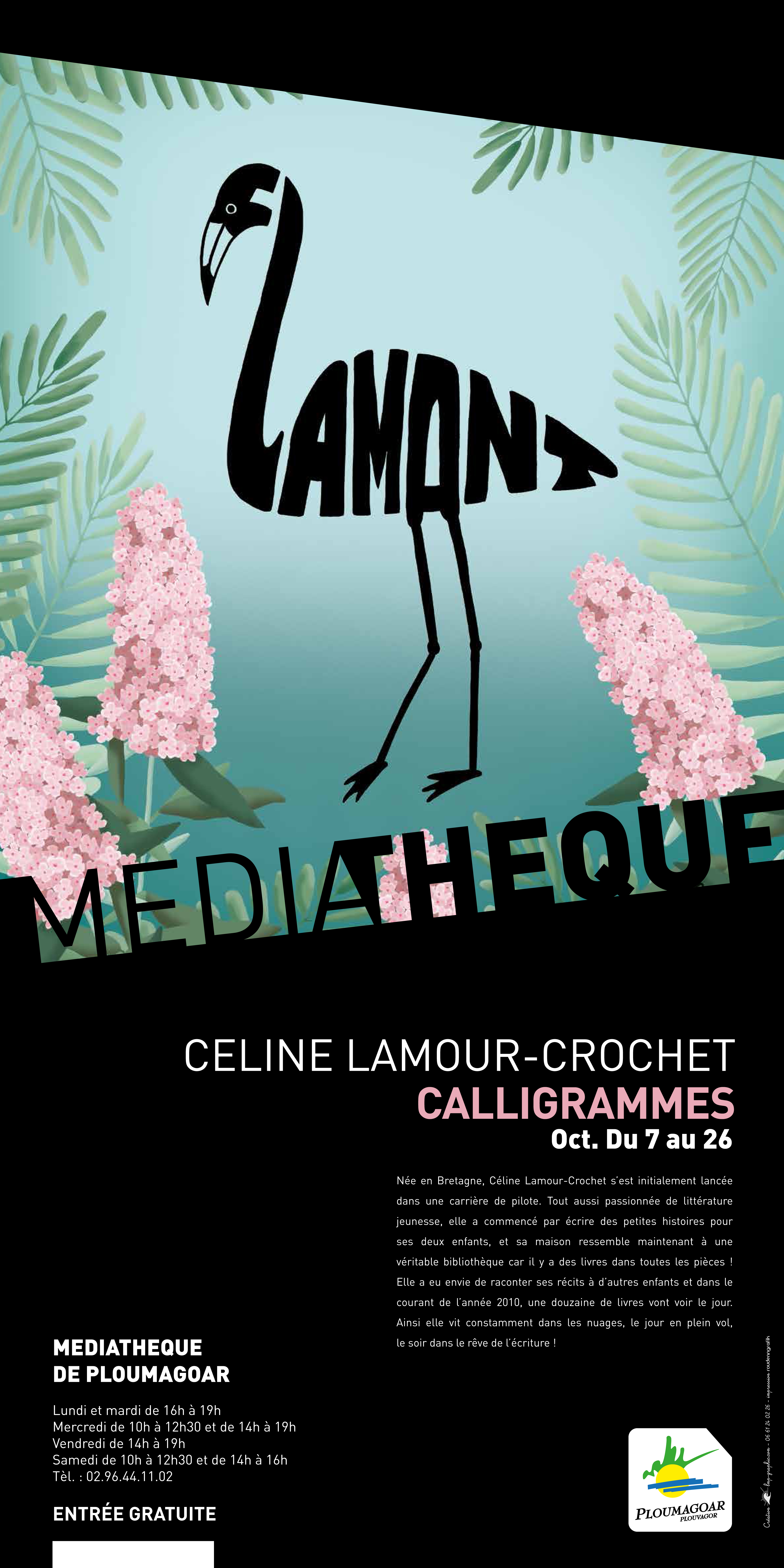 Calligrammes De Céline Lamour Crochet Ploumagoar 07 10