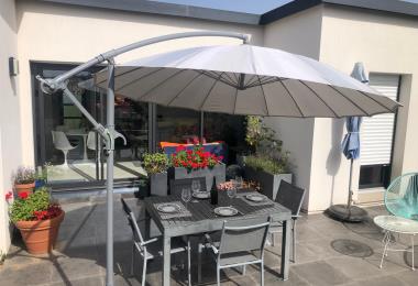 Plomodiern - Mme Gouya - Terrasse