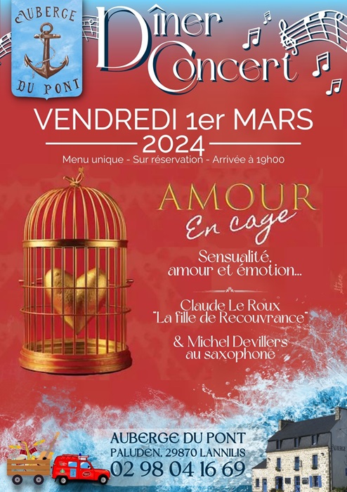 A4 ADP 2024 - DINERS CONCERTS - A4 ADP 2024 - AMOUR EN CAGE
