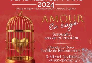 A4 ADP 2024 - DINERS CONCERTS - A4 ADP 2024 - AMOUR EN CAGE