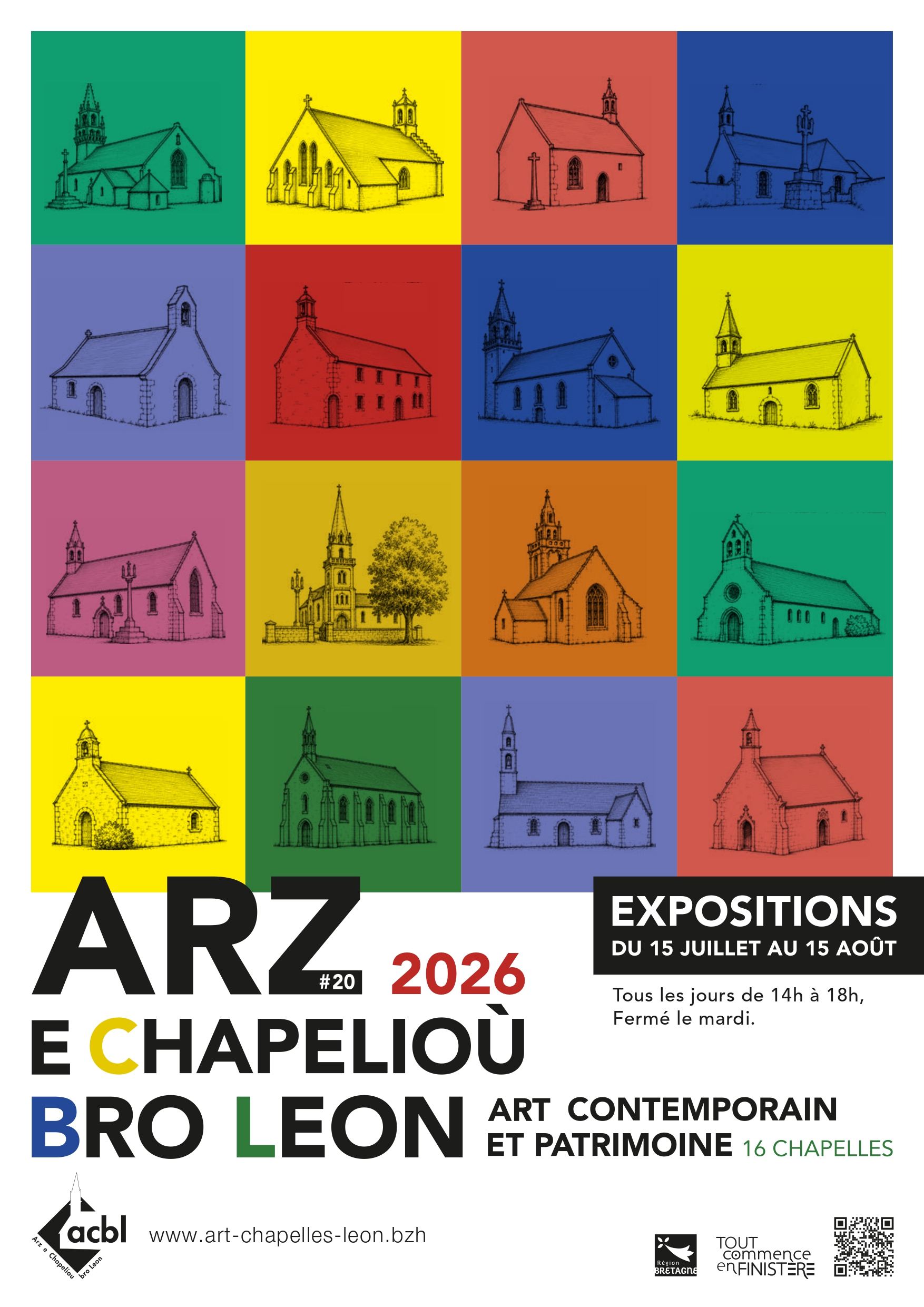 L'Art dans les Chapelles du Léon : exposition de Christine Drouillard & Barbara Daeffler
