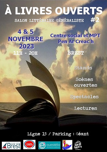 Affiche À livres ouverts 2