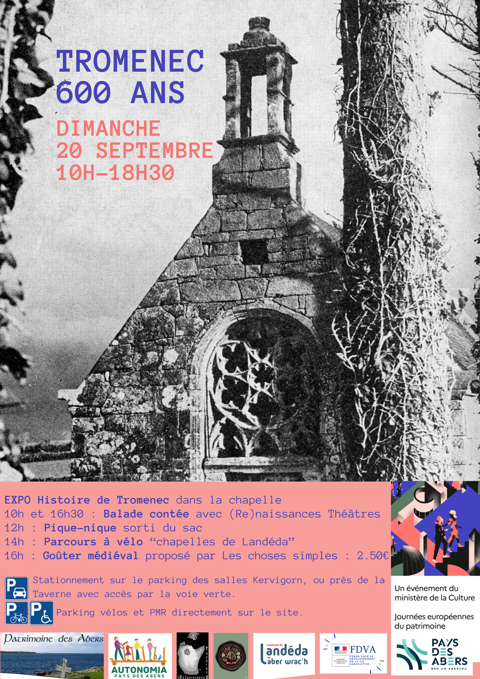 #Journées Européennes du Patrimoine# à la chapelle de Troménec 600 ans