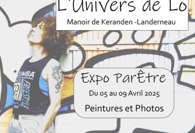 Affiche exposition parêtre manoir de Keranden