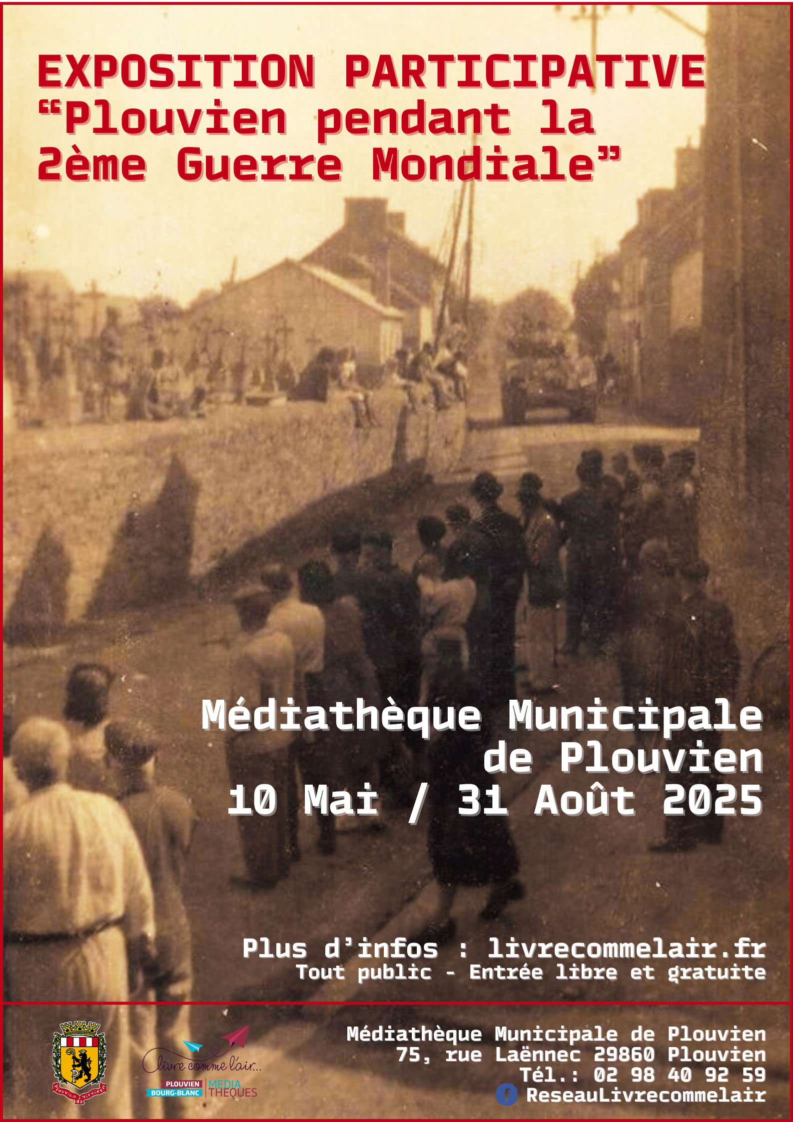 Exposition participative "Plouvien pendant la 2eme Guerre Mondiale"