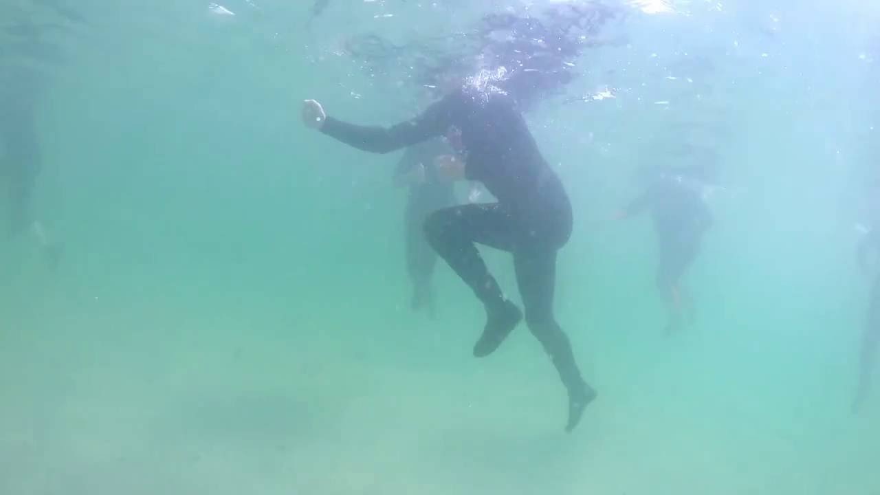 Aquagym en mer