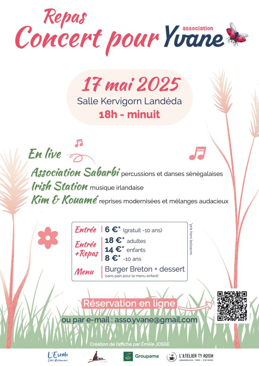 Repas concert pour Yvane