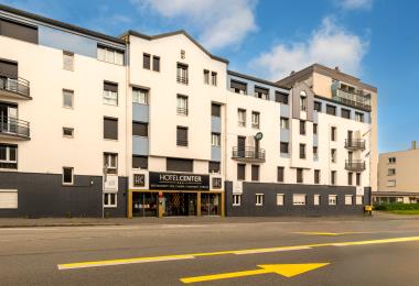 Façade de l'hotel