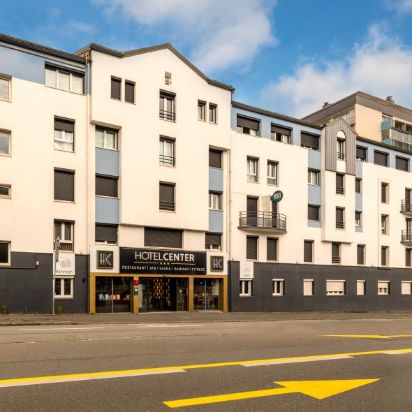Façade de l'hotel