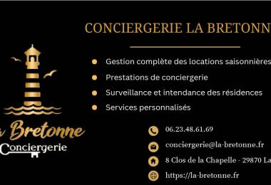 CONCIERGERIE La Bretonne business card