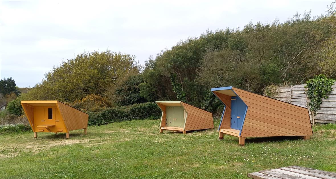 Camping Kervian 3 cabanétapes