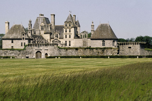 Château de Kerjean, parc