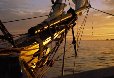 Coucher de soleil - Droits réservés La Recouvrance