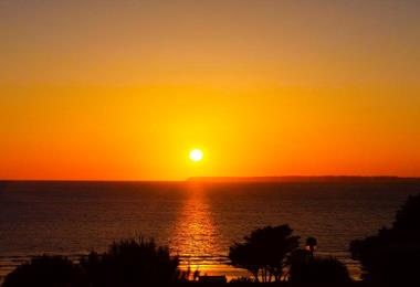 Camping Trezmalaouen-Coucher de soleil