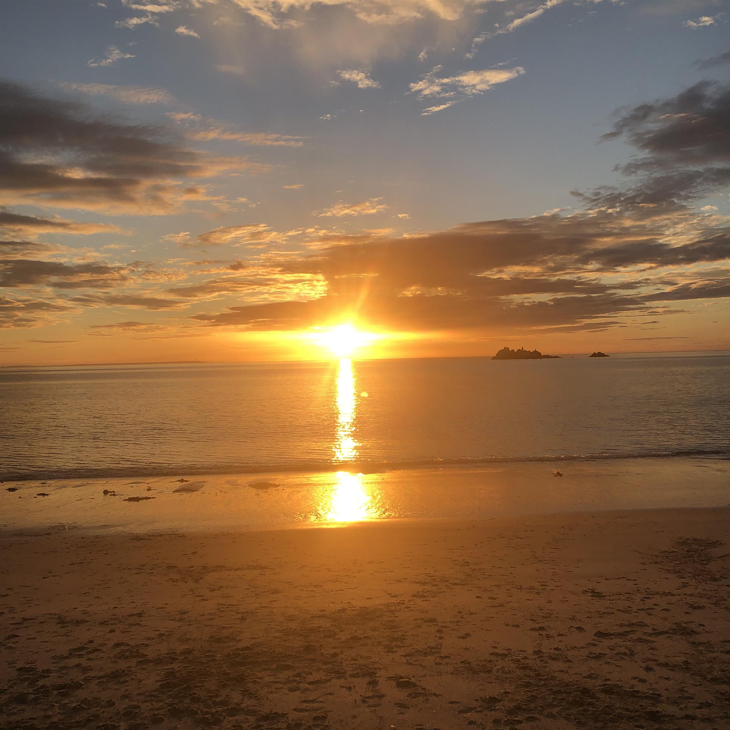 Coucher de soleil Trézien