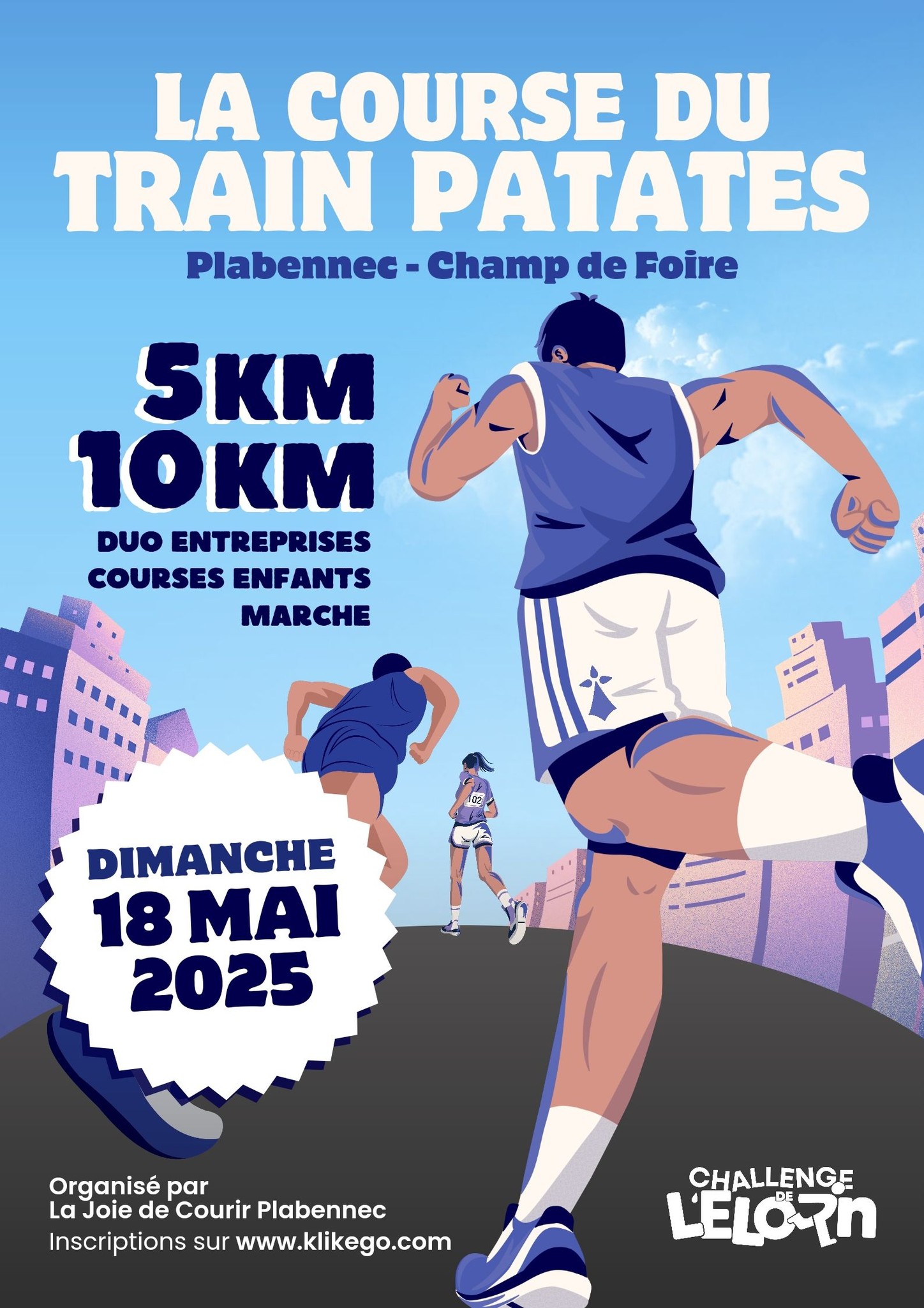 Course du train patate