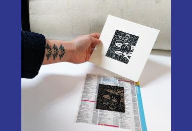DECOUVRIR LA LINOGRAVURE