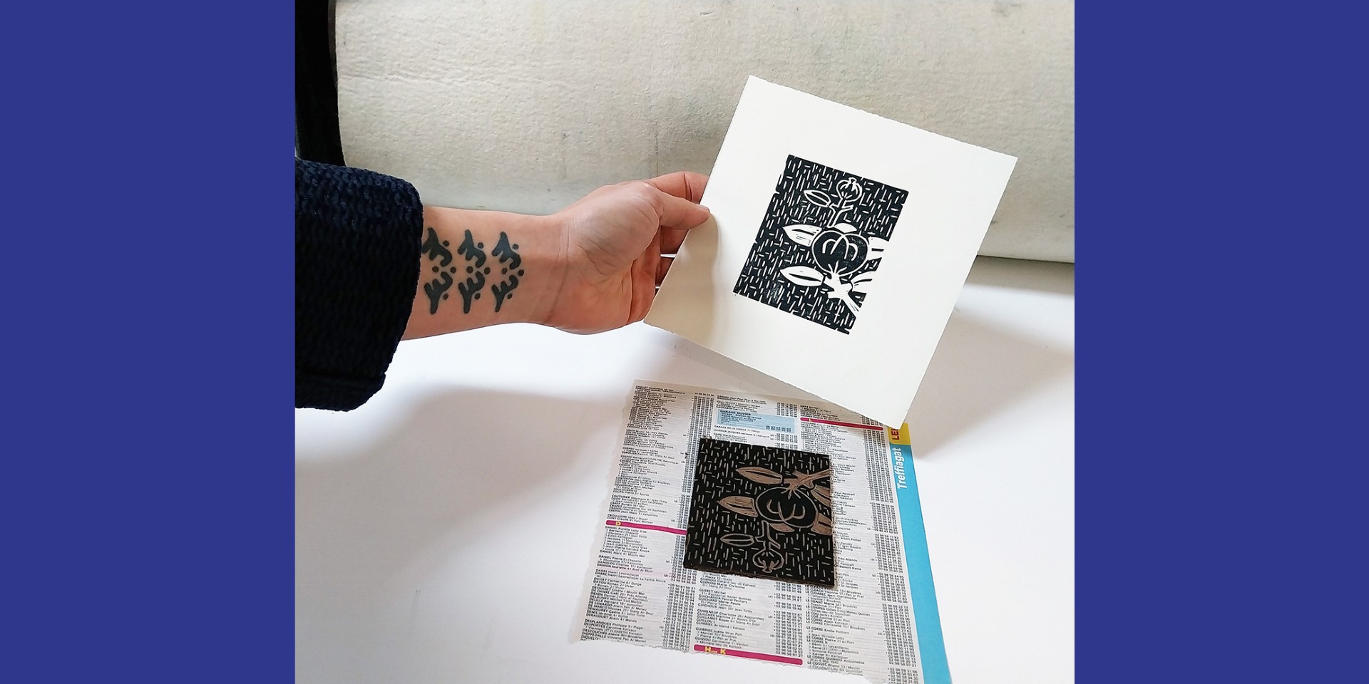 DECOUVRIR LA LINOGRAVURE