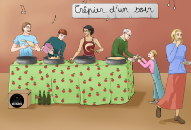 DESSIN CREPIER D UN SOIR