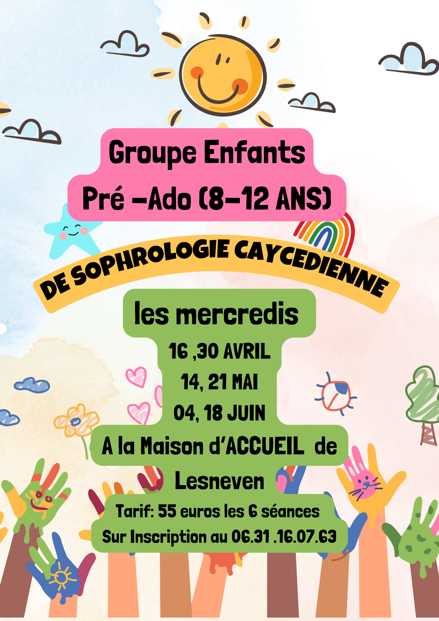 GROUPE DE SOPHROLOGIE ENFANTS