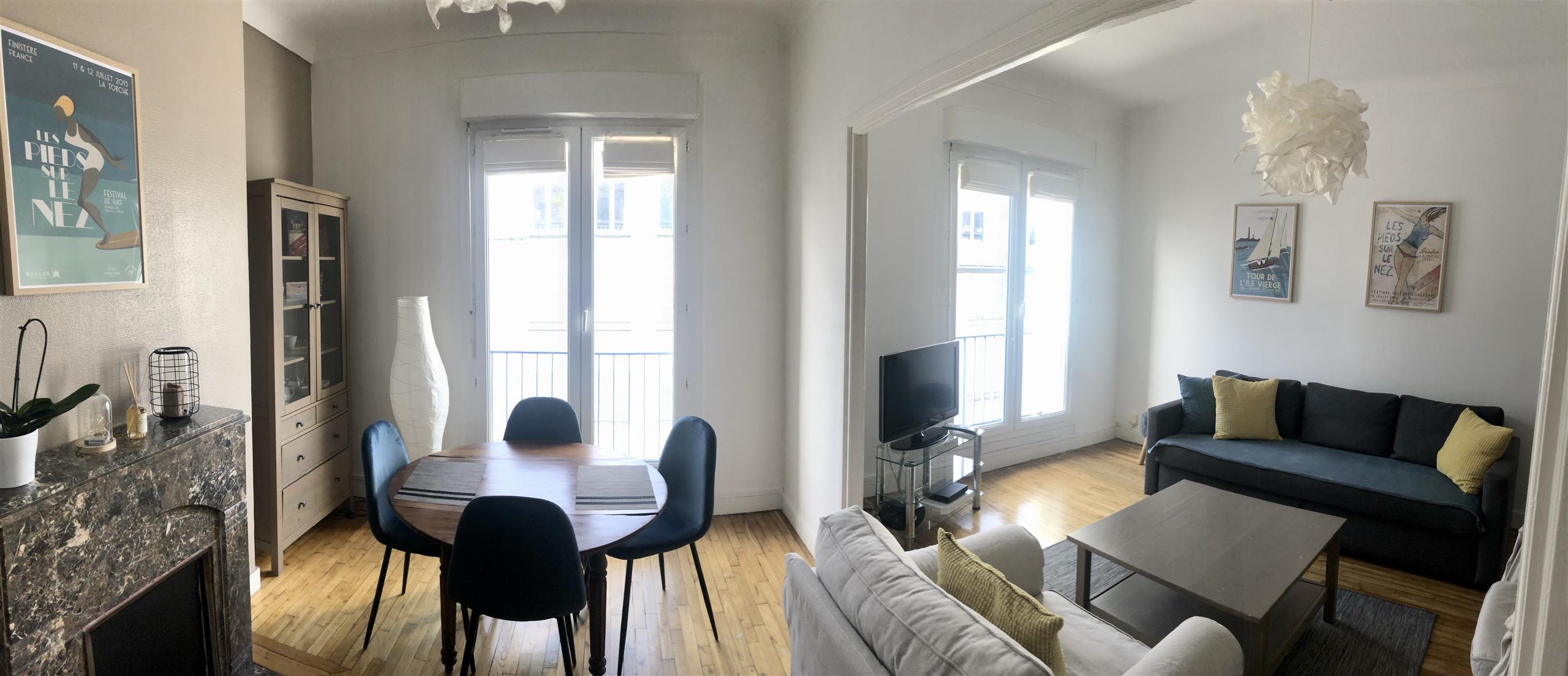 Bel appartement situé au coeur de la ville de Brest (quartier Siam).