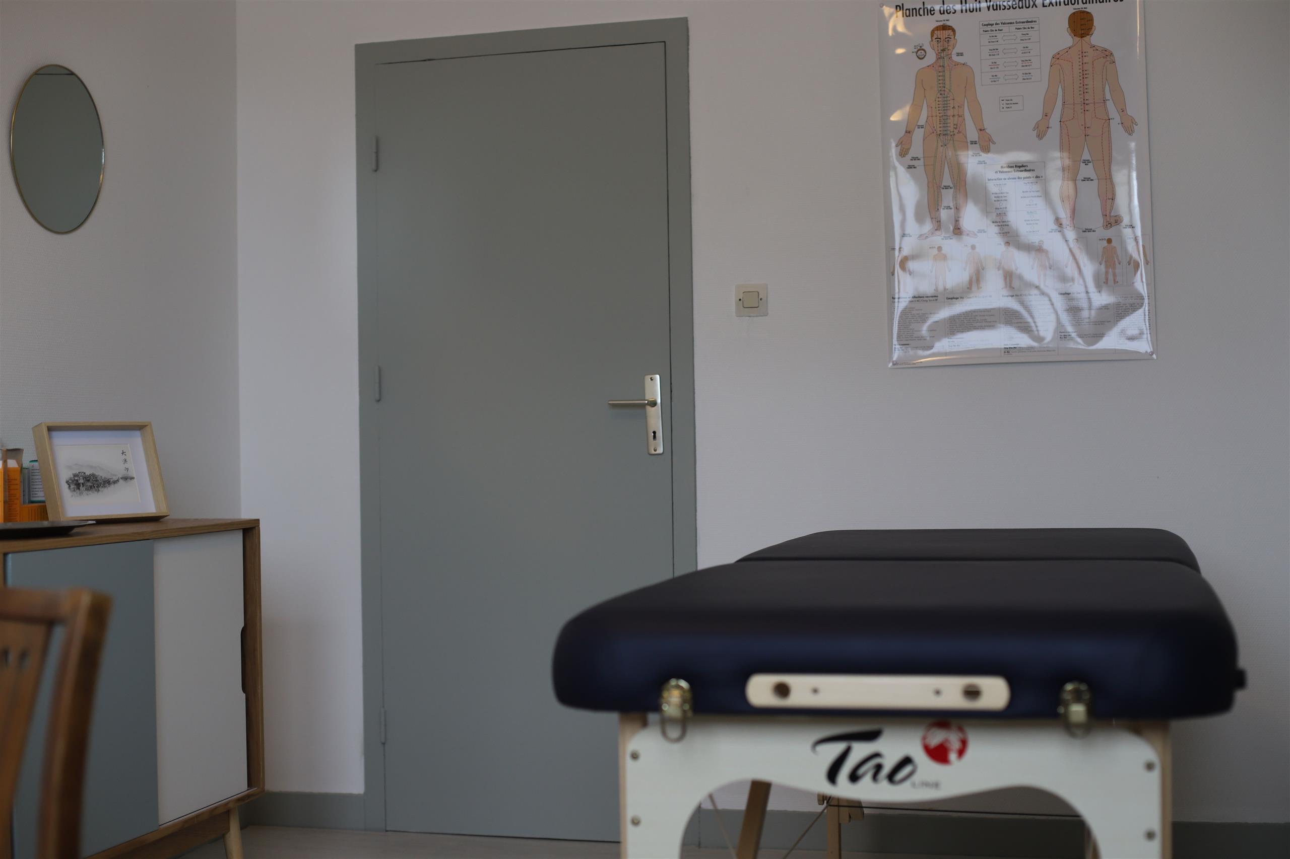 le cabinet - table de massage