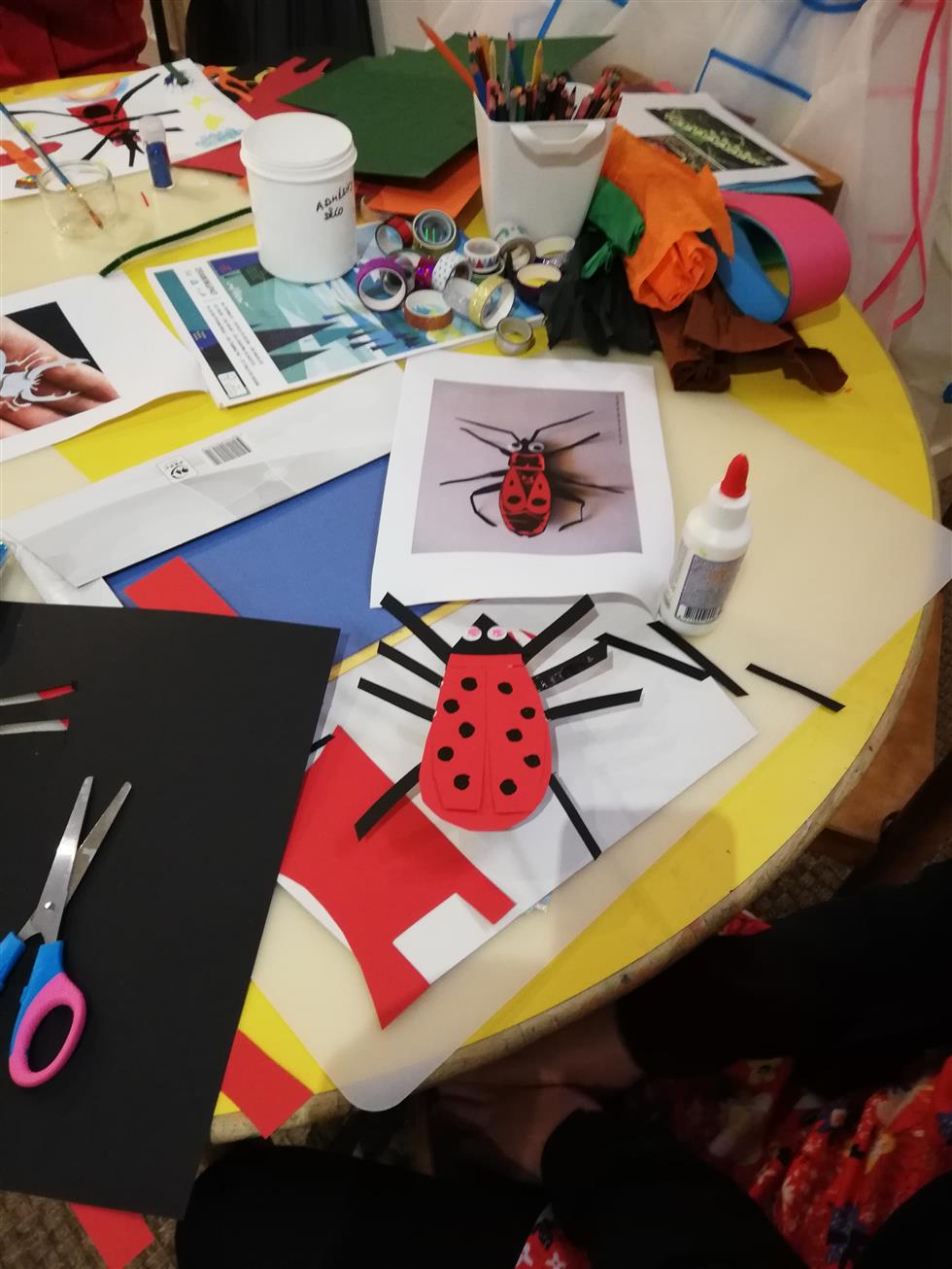 Atelier pédagogique autour des insectes