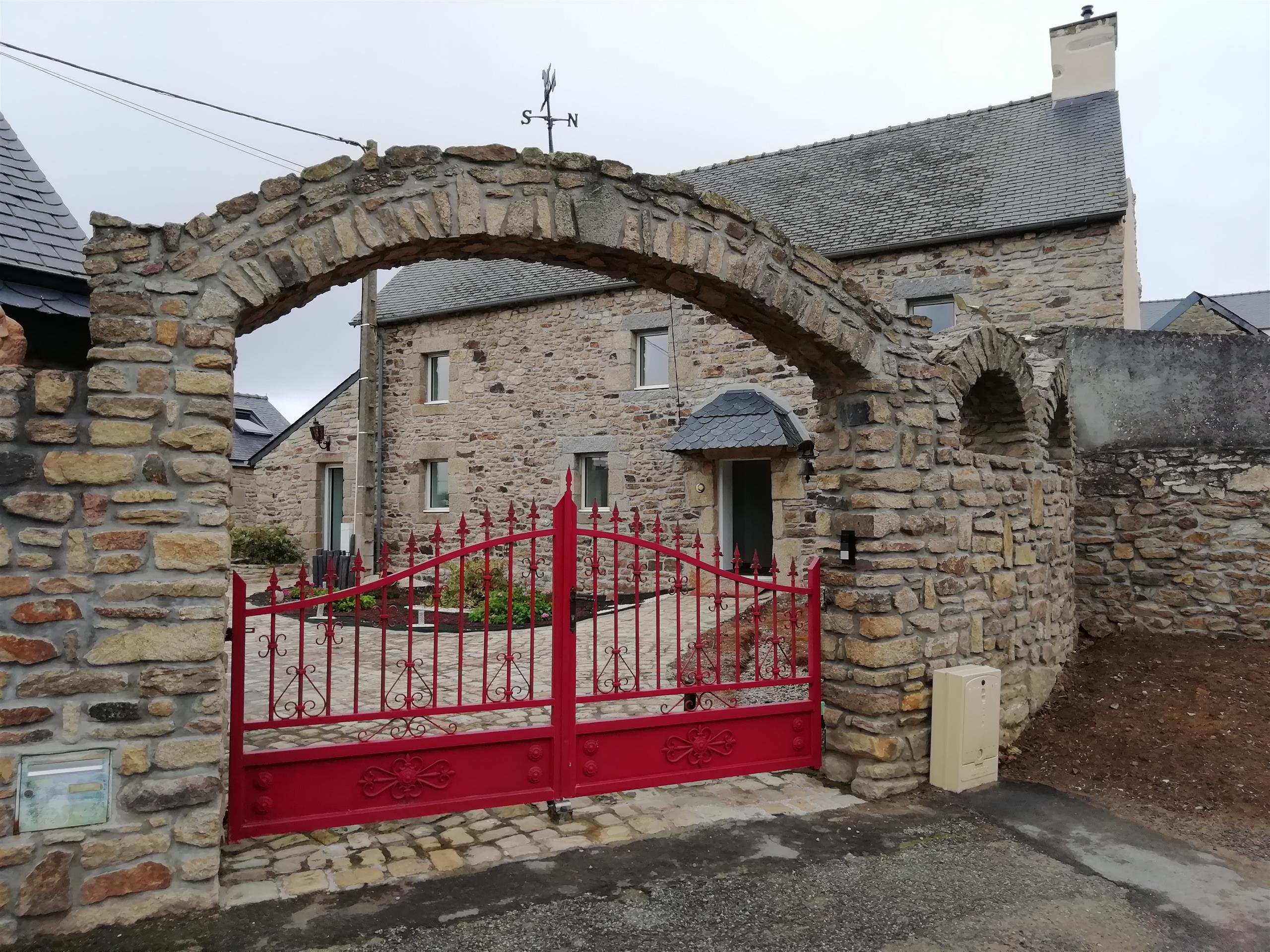 Maison traditionnelle bretonne à Guilers