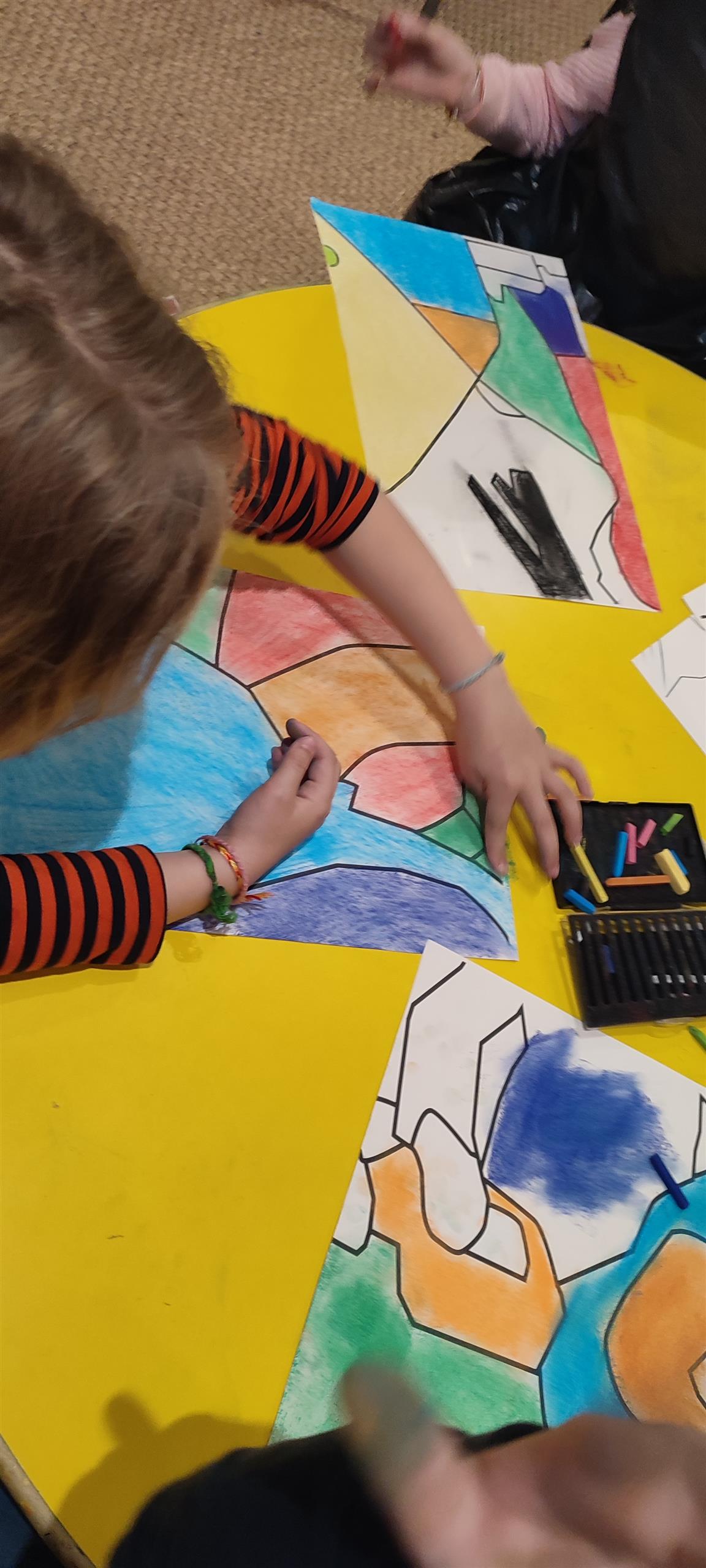 Visit-workshop based on a work in the museum