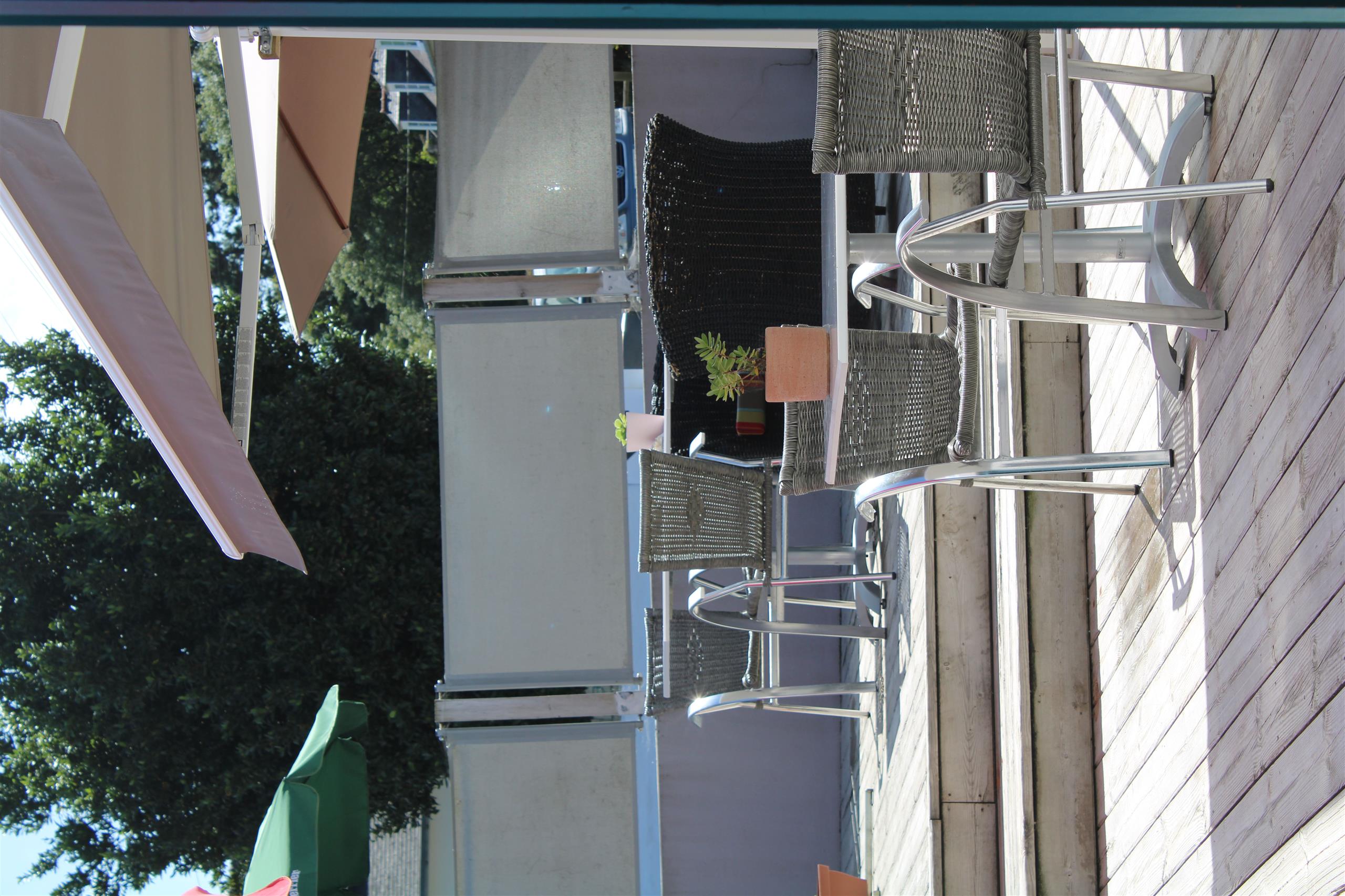 Terrasse ensoleillée