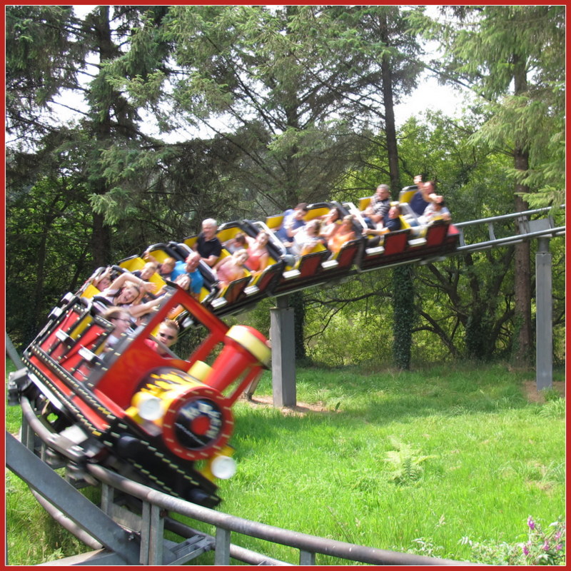 Le Grand Huit du train de la mine