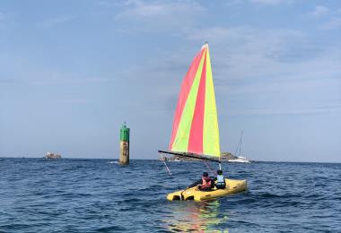 Centre nautique Porsman Vent Ouest - Funboat 
