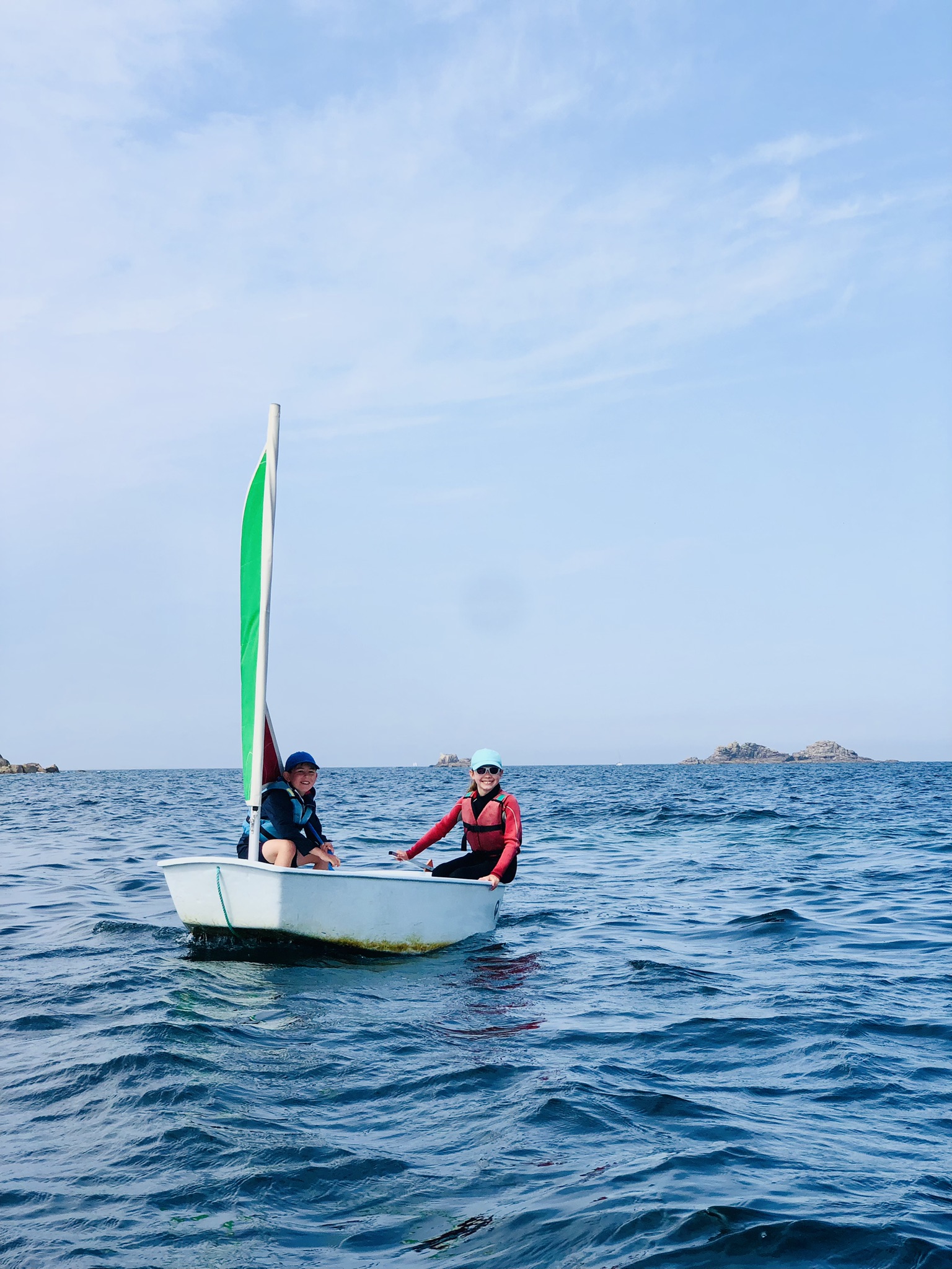 Centre nautique Porsman Vent Ouest - Optimist