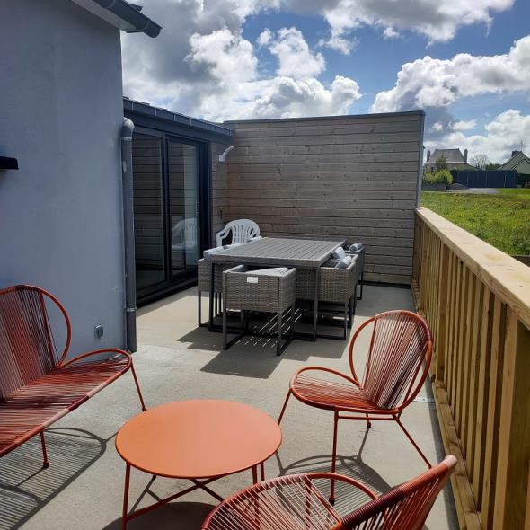 Dinéault - M. Hily - Terrasse-redi