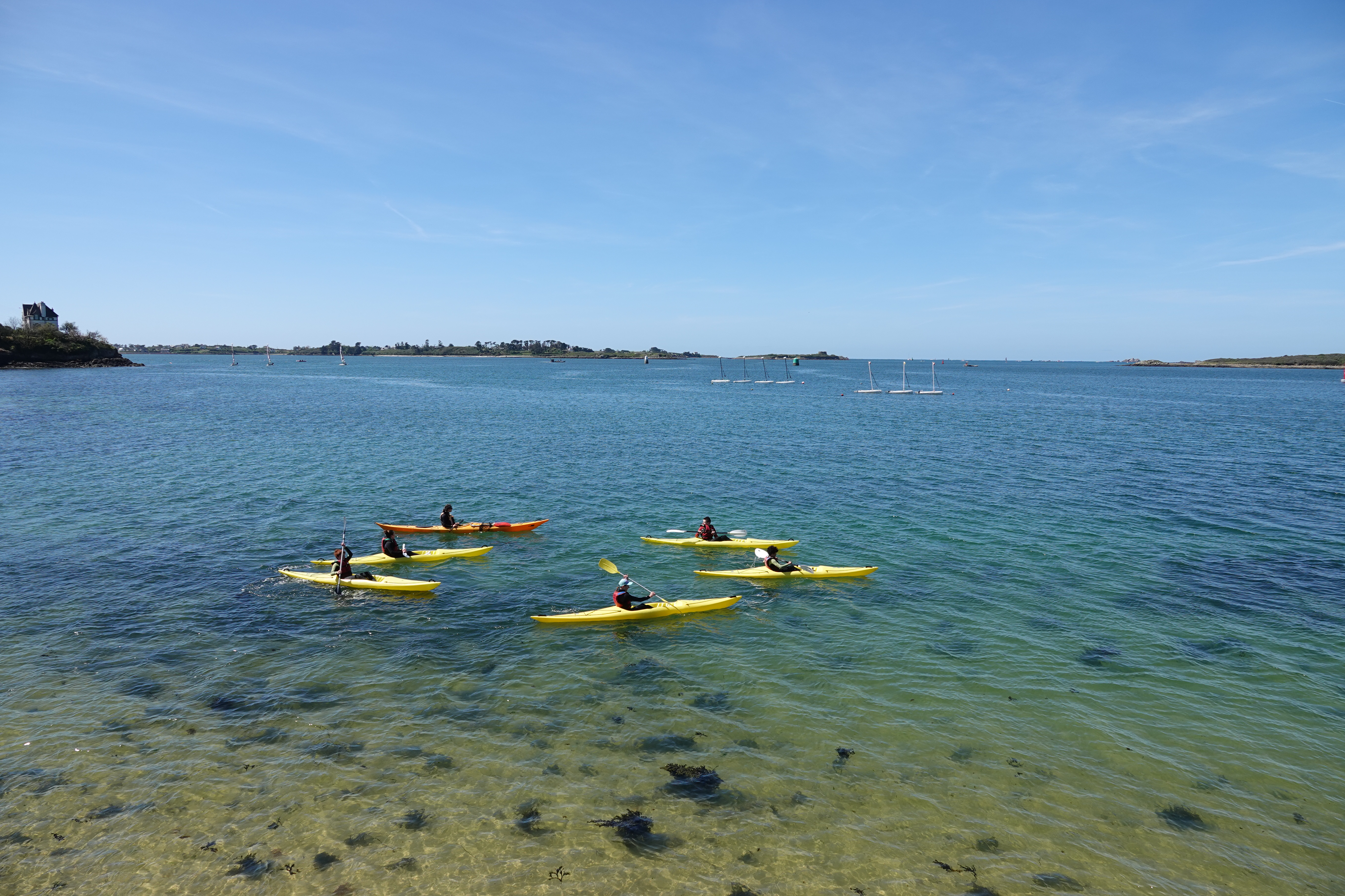 Balade kayak d'île en île