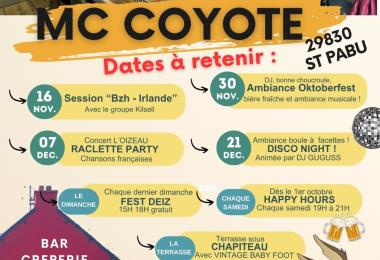 Le Mac Coyotte Le 7 déc 2024