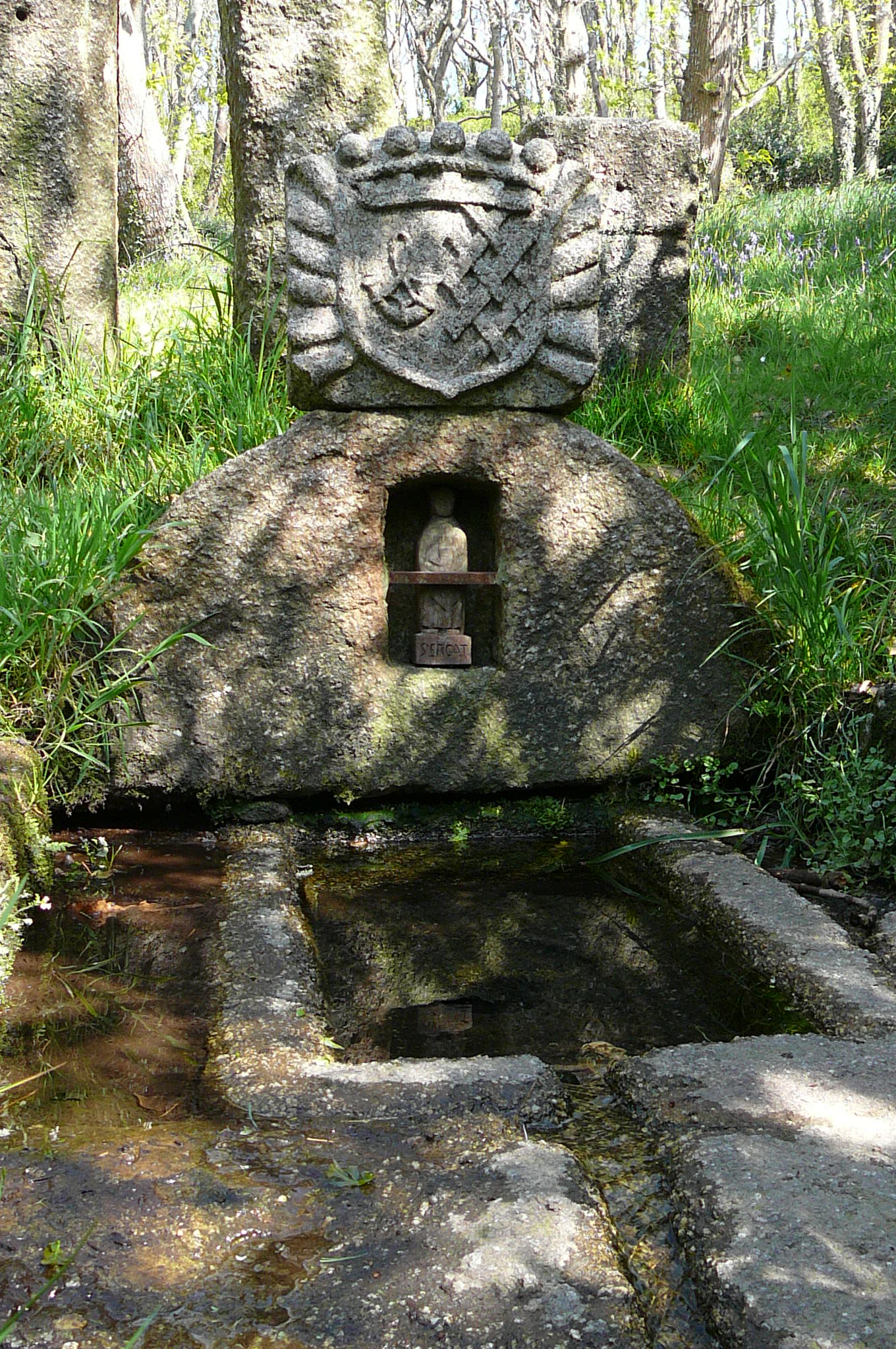 La fontaine de St Ergat