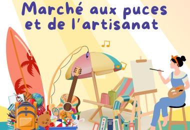 MARCHE AUX PUCES ET ARTISANAT mini paysage