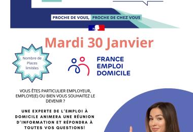 Montag, 29. Januar - Frankreich Beschäftigung zu Hause