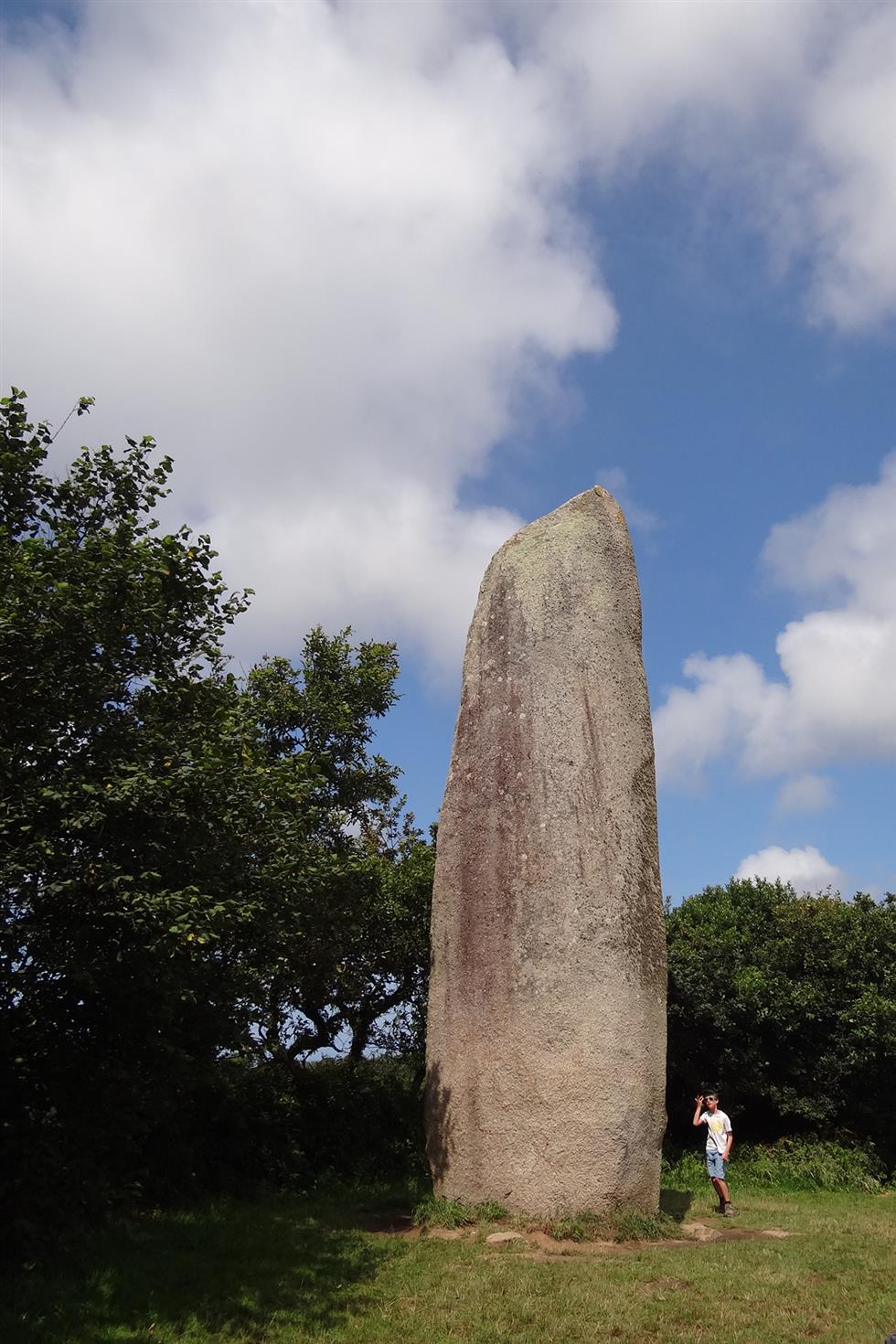 Menhir de Kerloas Plouarzel le bossu