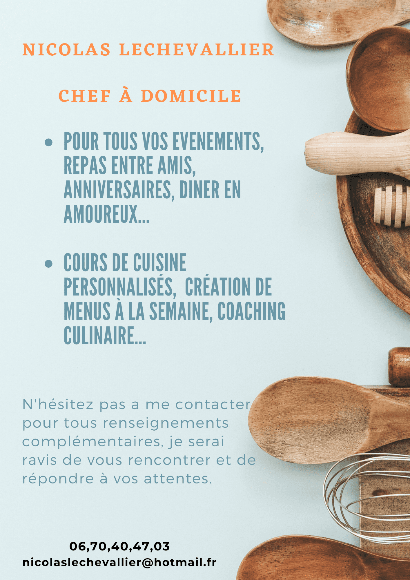 N&L Chef à Domicile