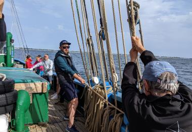 Devenez marin le temps d'une sortie sur Notre Dame de Rumengol