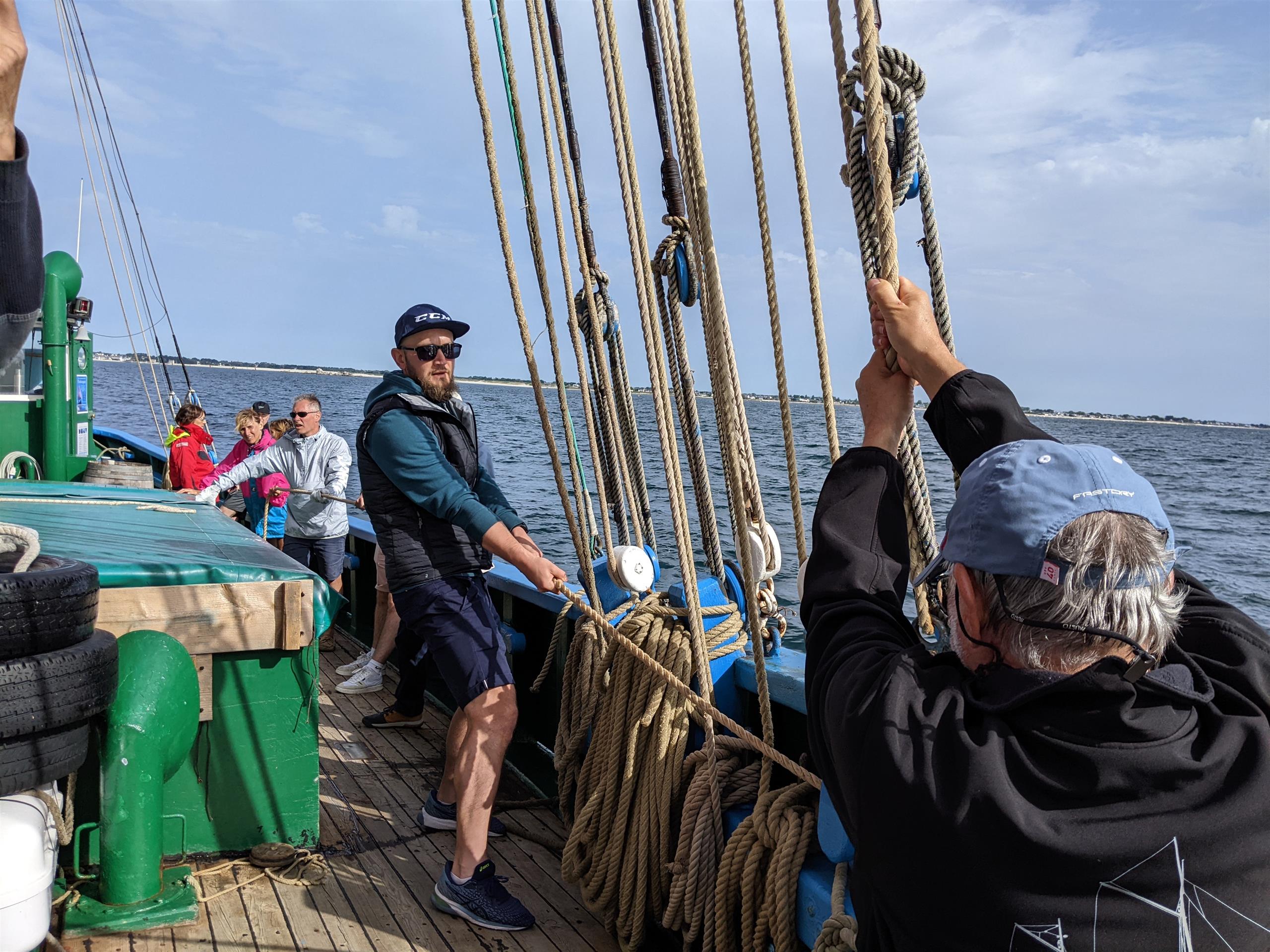 Devenez marin le temps d'une sortie sur Notre Dame de Rumengol